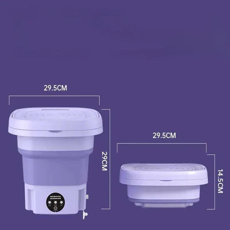 Petite Machine à Laver Pliante Portable Pour Usage Quotidien