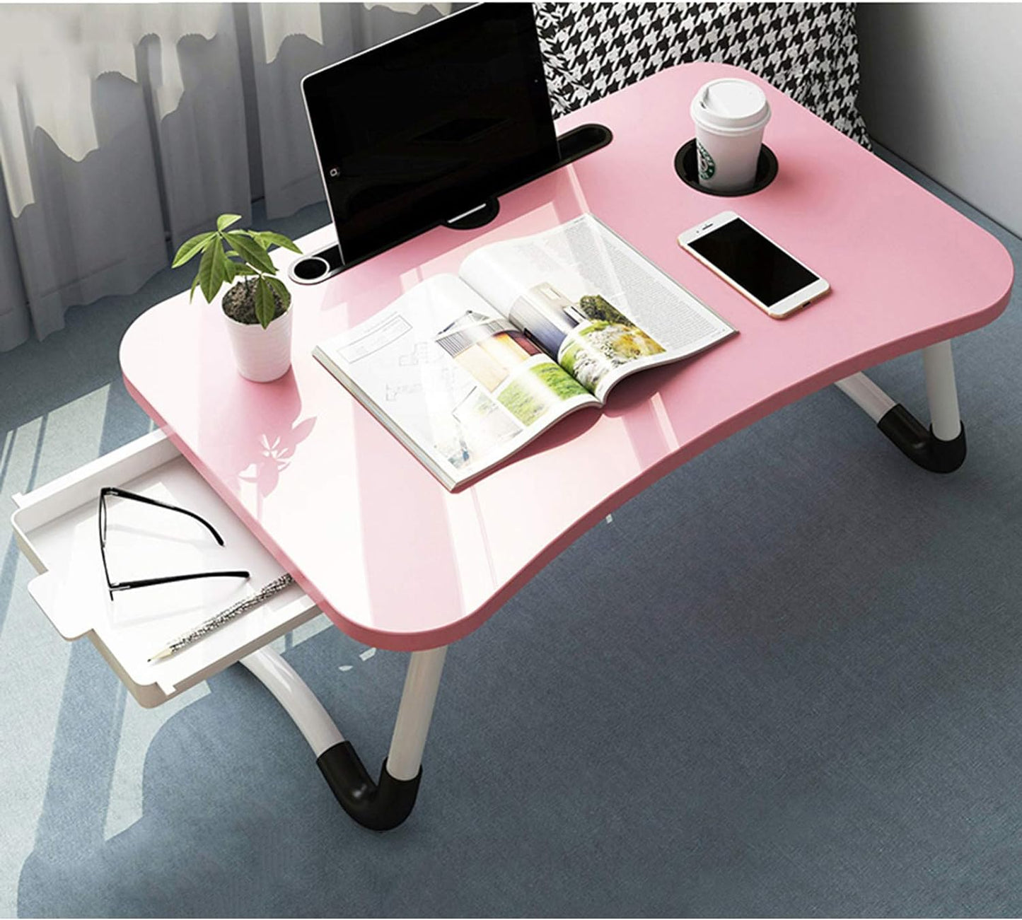 Table de lit ordinateur portable pliante