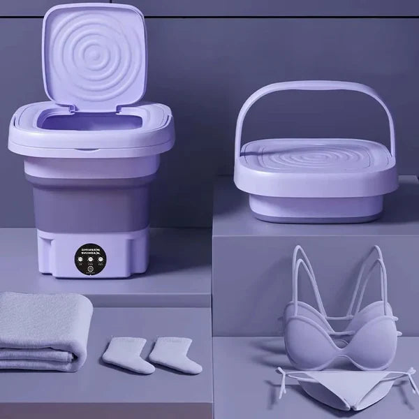 Petite Machine à Laver Pliante Portable Pour Usage Quotidien