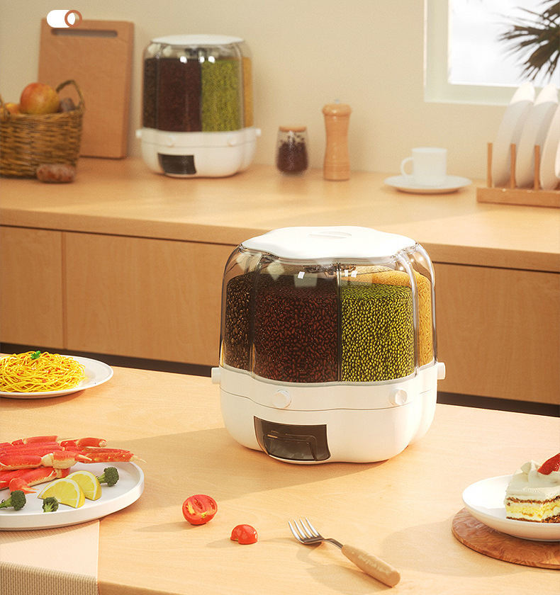 Organisateur de cuisine vivana rotatif- Solution de Stockage Efficace