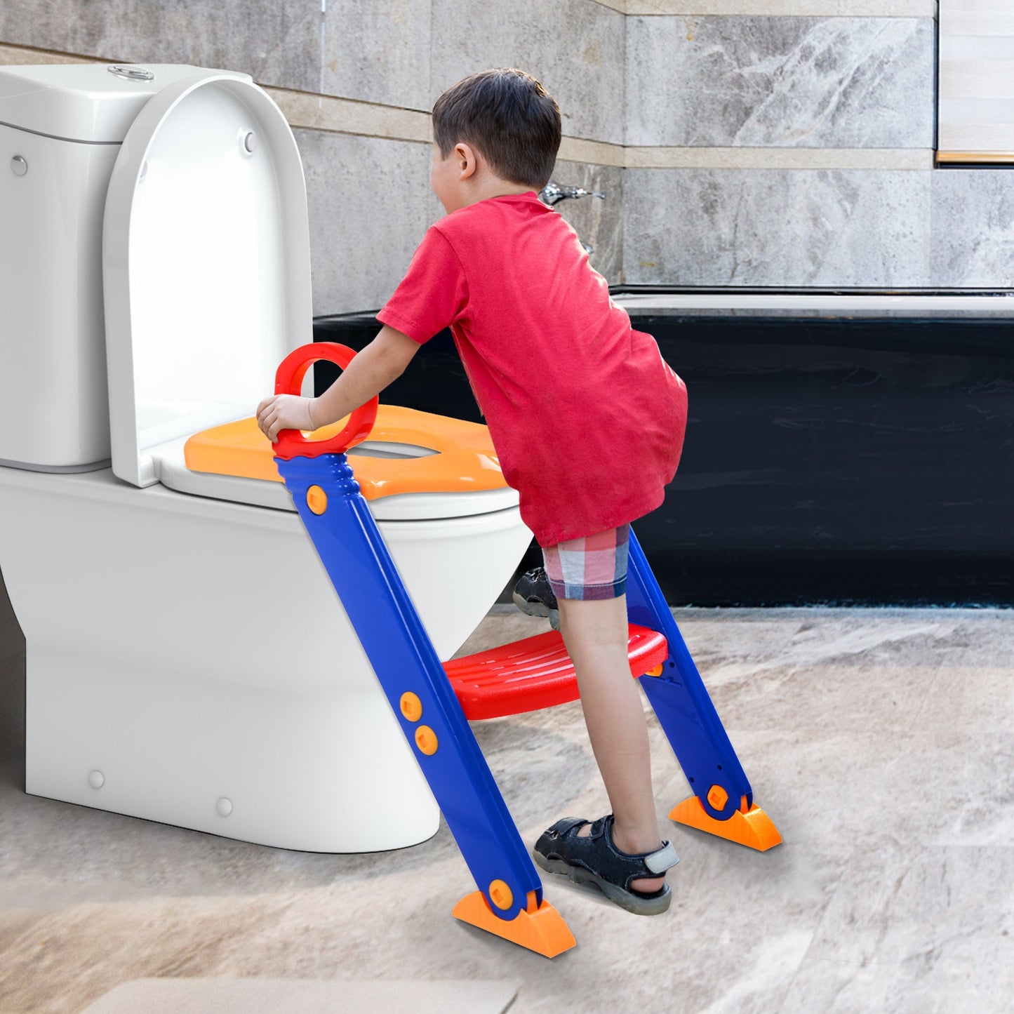 Siège de toilette vivana pour enfant avec escabeau de marche