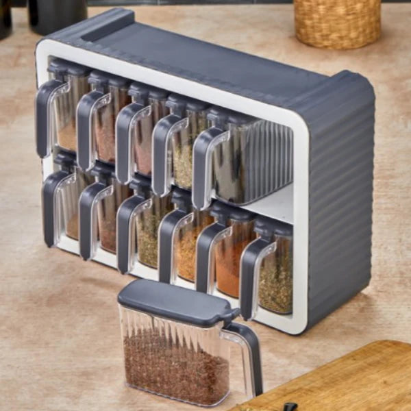 Étagère à épices Vivana pour 12 pots