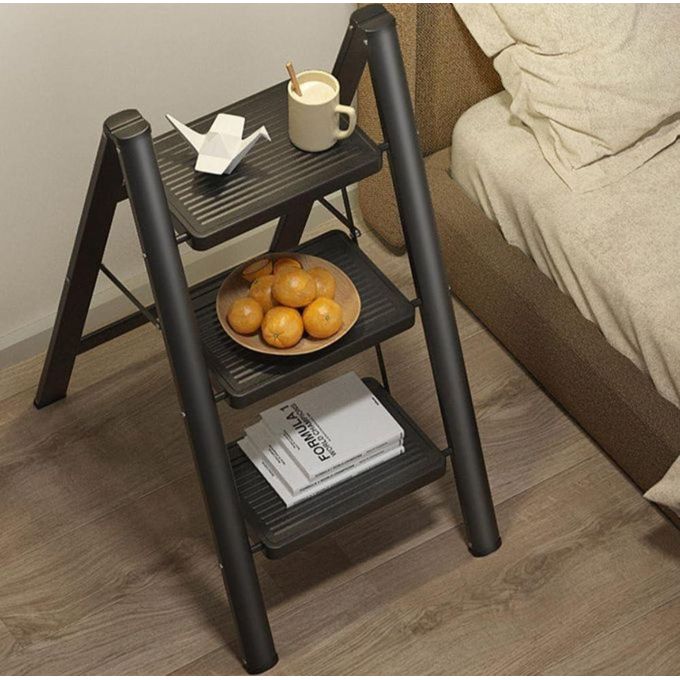 Échelle pliante en aluminium à 3 niveaux, escabeau polyvalent
