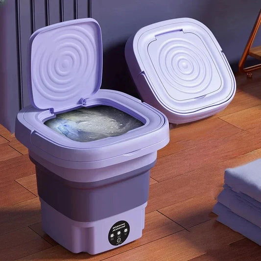 Petite Machine à Laver Pliante Portable Pour Usage Quotidien