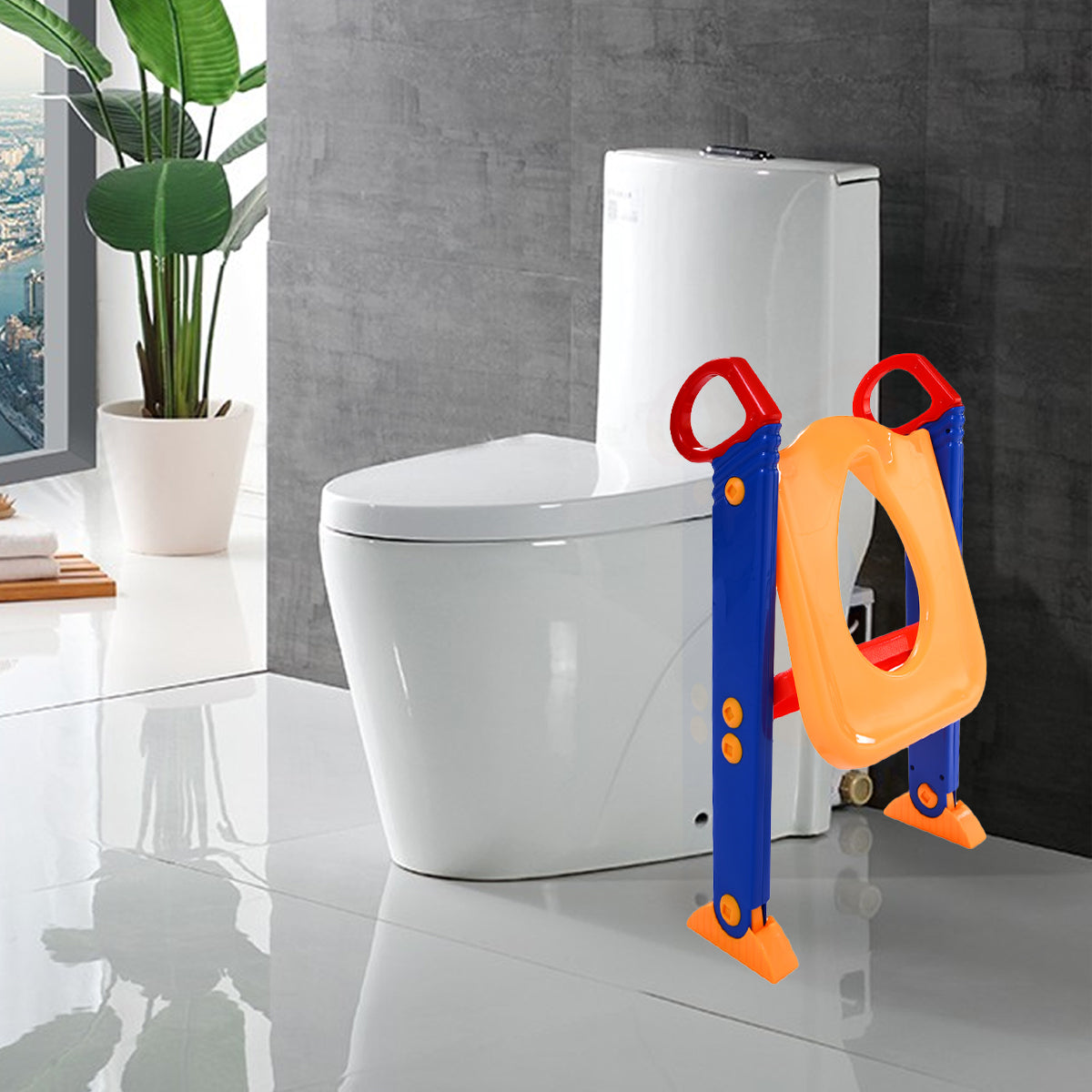 Siège de toilette vivana pour enfant avec escabeau de marche