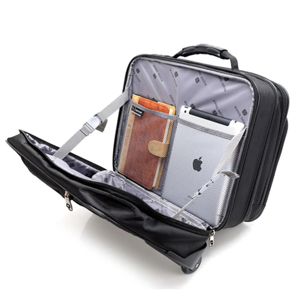 VALISE A ROULETTE PILOTE