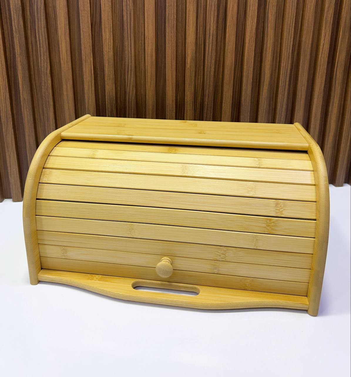 Boîte à Pain Bambou vivana – Design Naturel & Couvercle Pratique