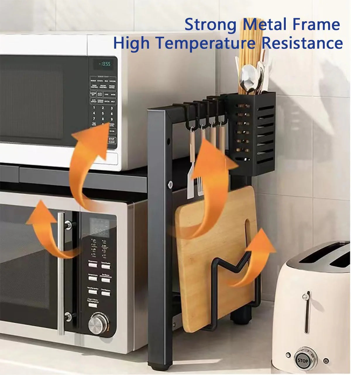 Support extensible réglable Vivana pour micro-ondes