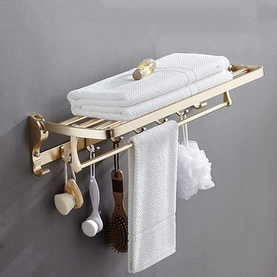 Étagère de Salle de Bain en Aluminium : Rangement Pratique et Élégant