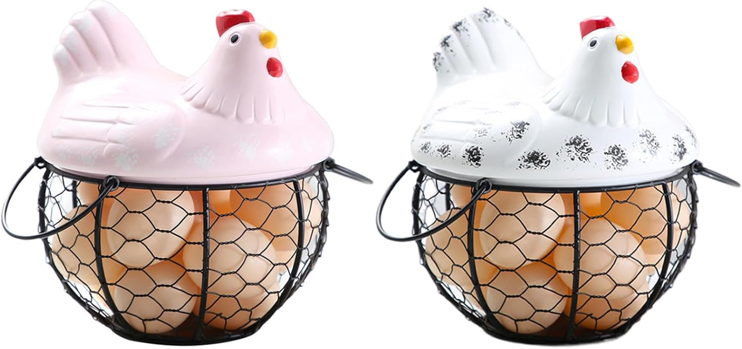 Panier à œufs Vivana rustique