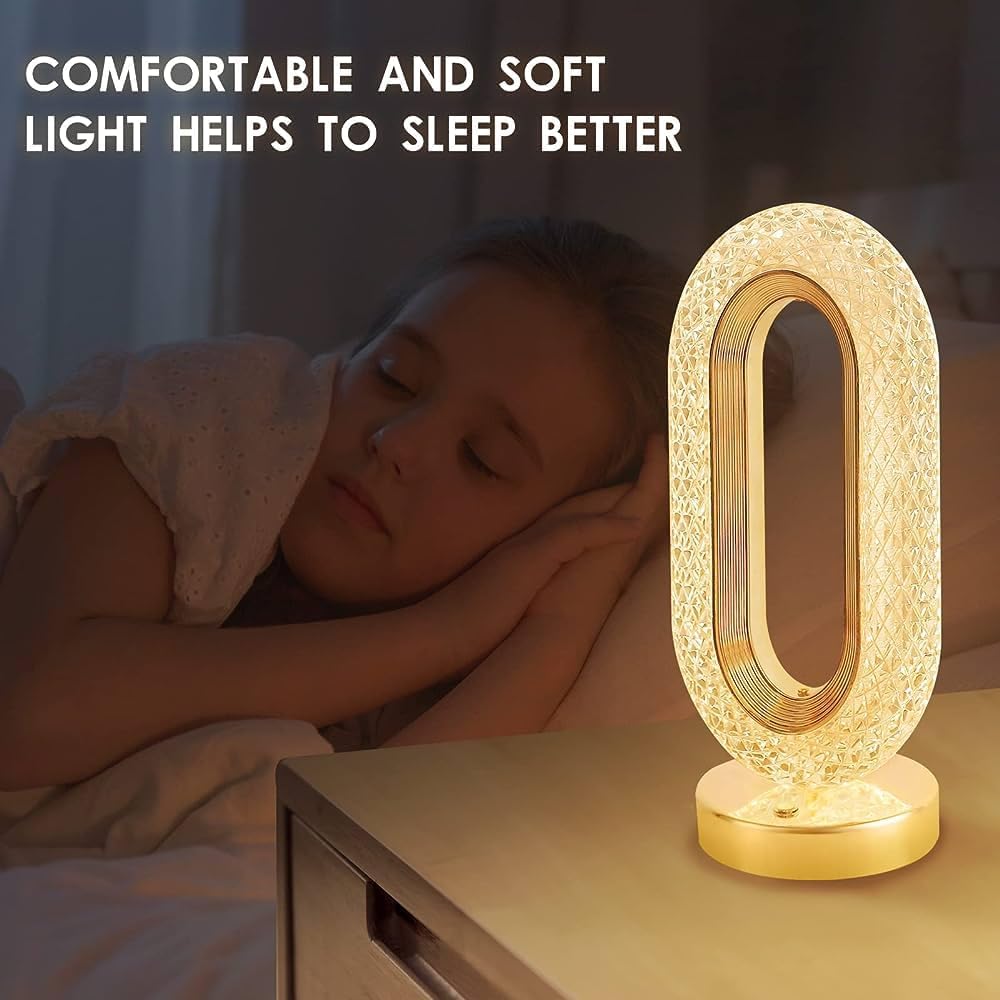 Veilleuse rechargeable avec contrôle tactile