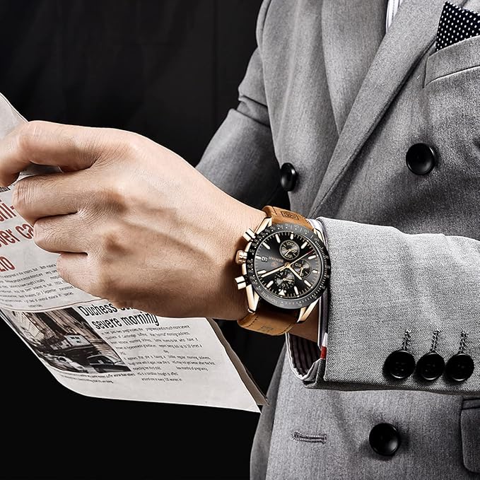 Montre de luxe élégante BENYAR