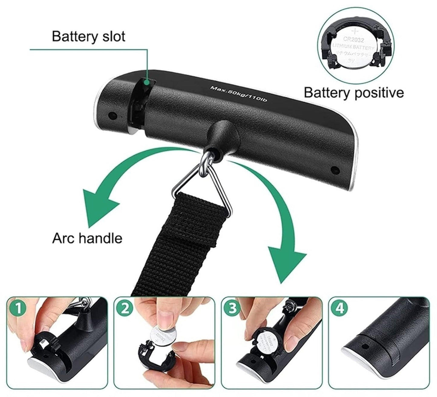 balance de pesage numérique portable