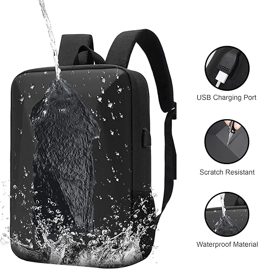 Sac à dos rigide pour ordinateur 15,6" – Sécurisé, étanche et idéal pour les déplacements