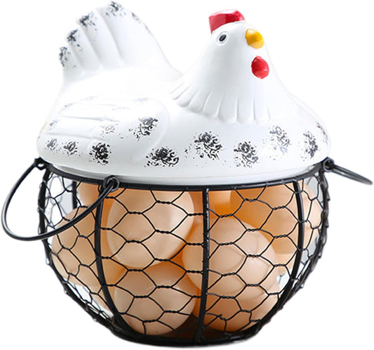 Panier à œufs Vivana rustique