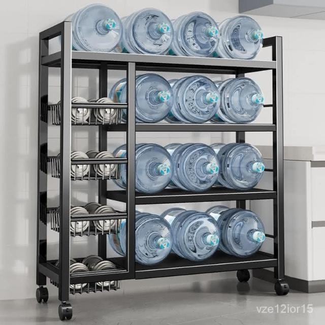 étagère Cuisine,Meuble Rangement Cuisine,Chariot de Rangement avec roulettes