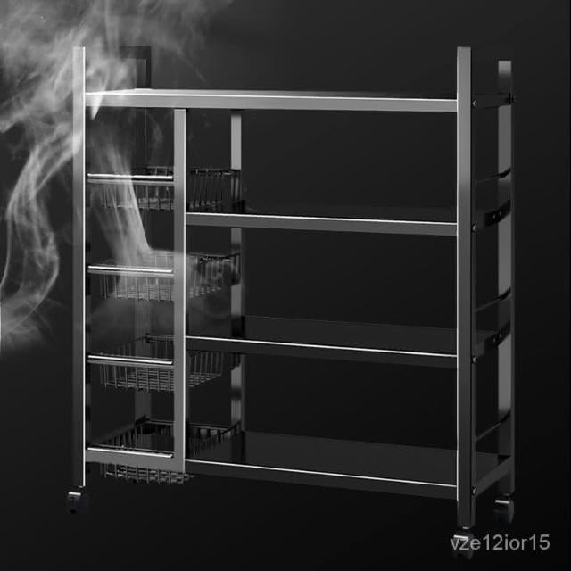 étagère Cuisine,Meuble Rangement Cuisine,Chariot de Rangement avec roulettes