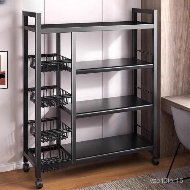 étagère Cuisine,Meuble Rangement Cuisine,Chariot de Rangement avec roulettes