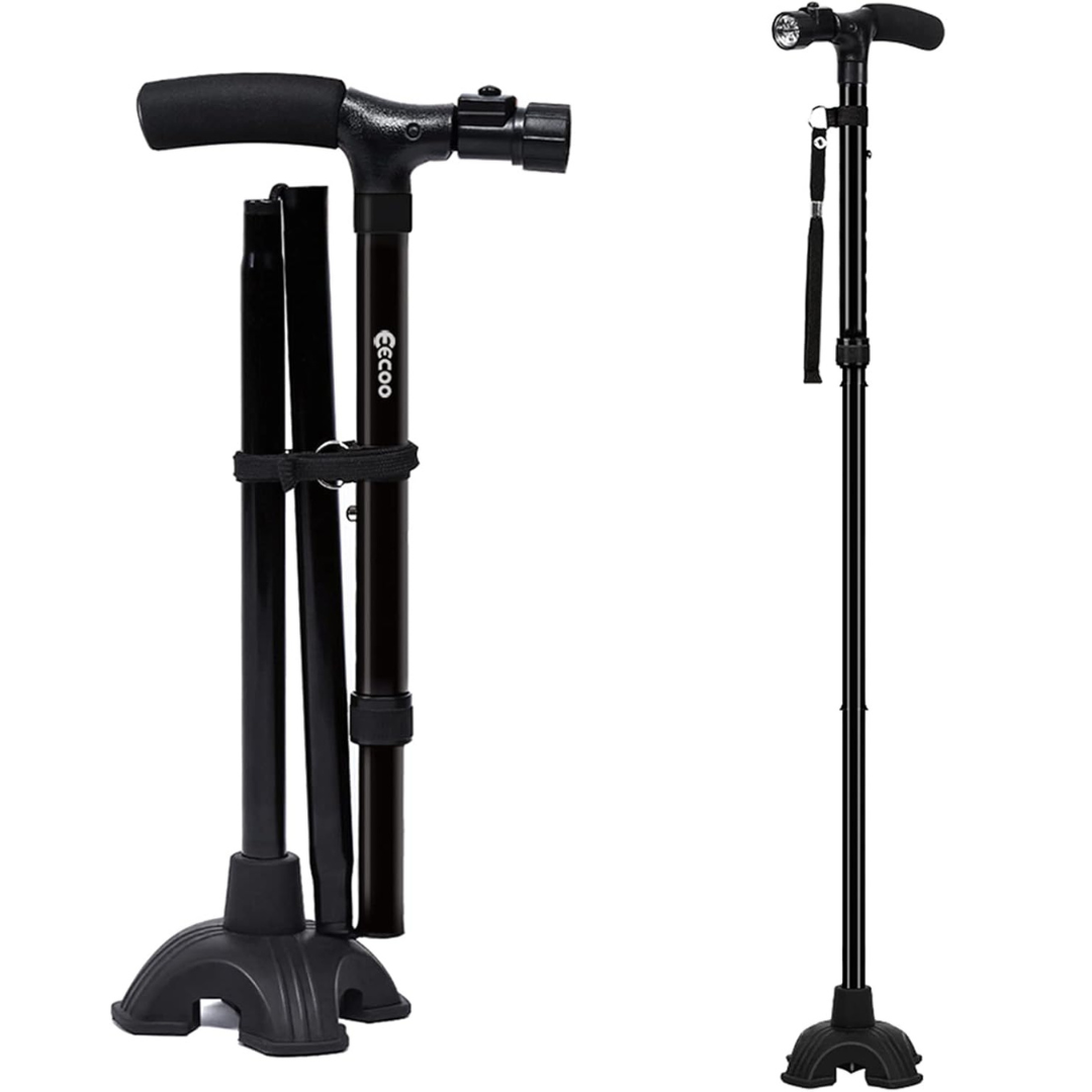 Canne de marche pliable et légère