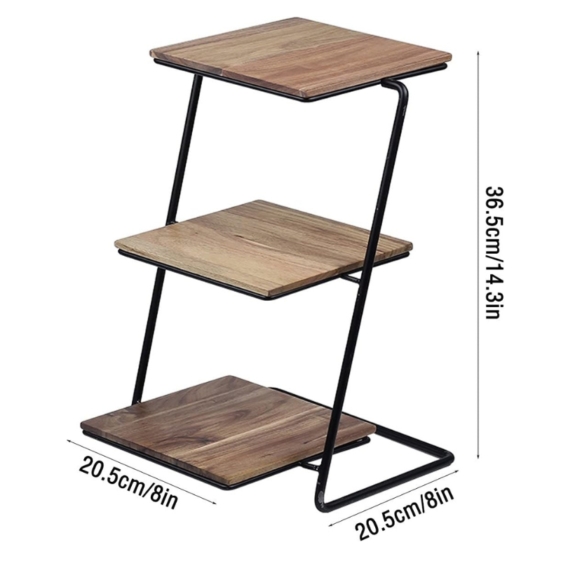Luxury Wooden Pedestal Cake Stand