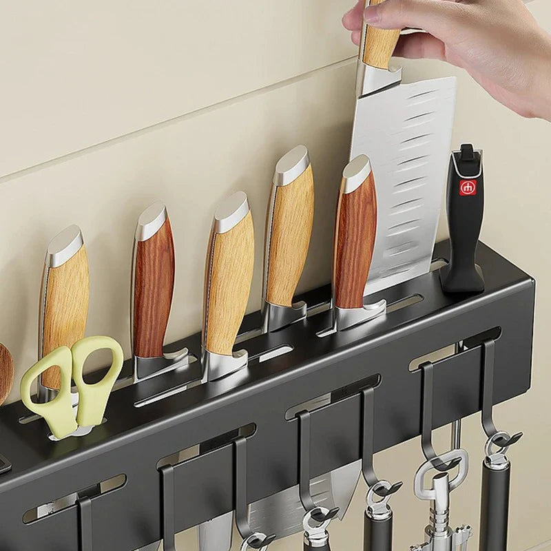 Rangement Mural Intelligente pour Ustensiles