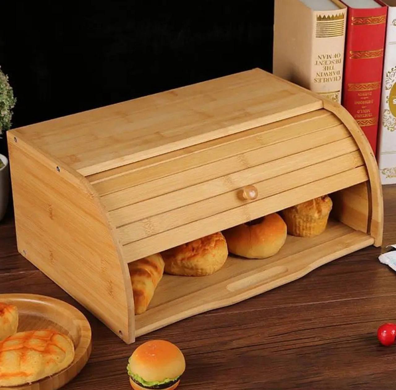 Boîte à Pain Bambou vivana – Design Naturel & Couvercle Pratique