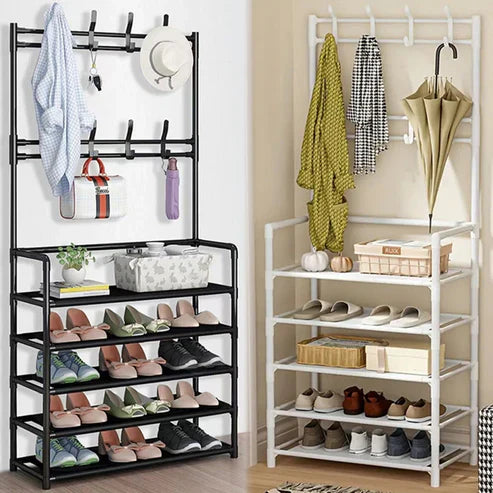 Portant  Vivana Multifonction pour Vêtements, Chaussures et Accessoires