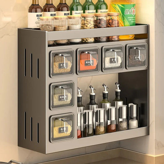 Étagère Murale à 3 Niveaux – Fixation Sans Perçage, Moderne & Pratique