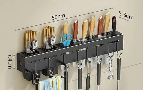 Rangement Mural Intelligente pour Ustensiles