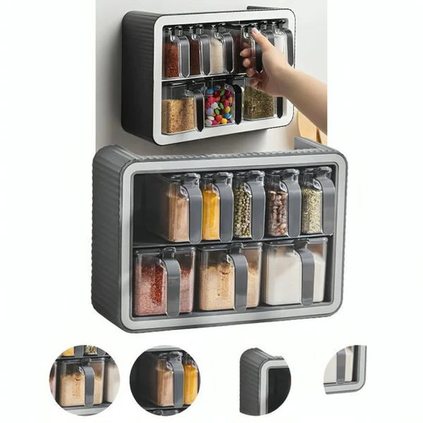 Étagère à épices Vivana pour 12 pots