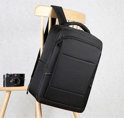 Sac à dos élégant et imperméable pour ordinateur portable – Idéal pour les professionnels en déplacement