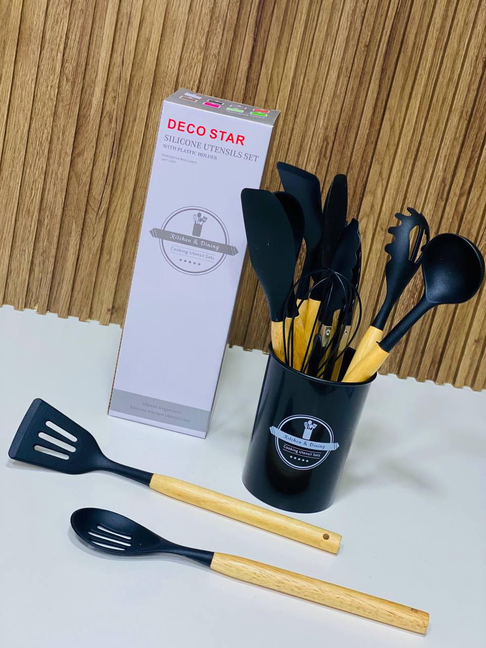 ensemble d'ustensiles de cuisine 12 pièces